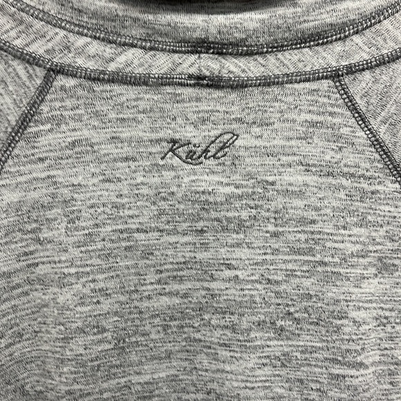 Kuhl Pullover Cowl Neck Knit Sweatshirt S in Gray - Picture 7 of 7